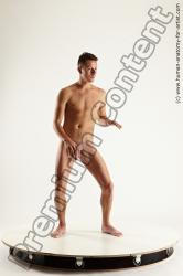 Standing reference poses of Blake